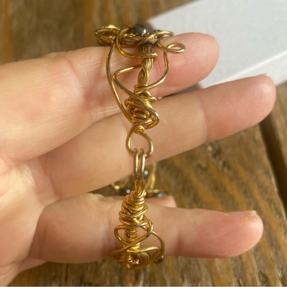 Artisan Gold Bracelet - Picture 2 of 6